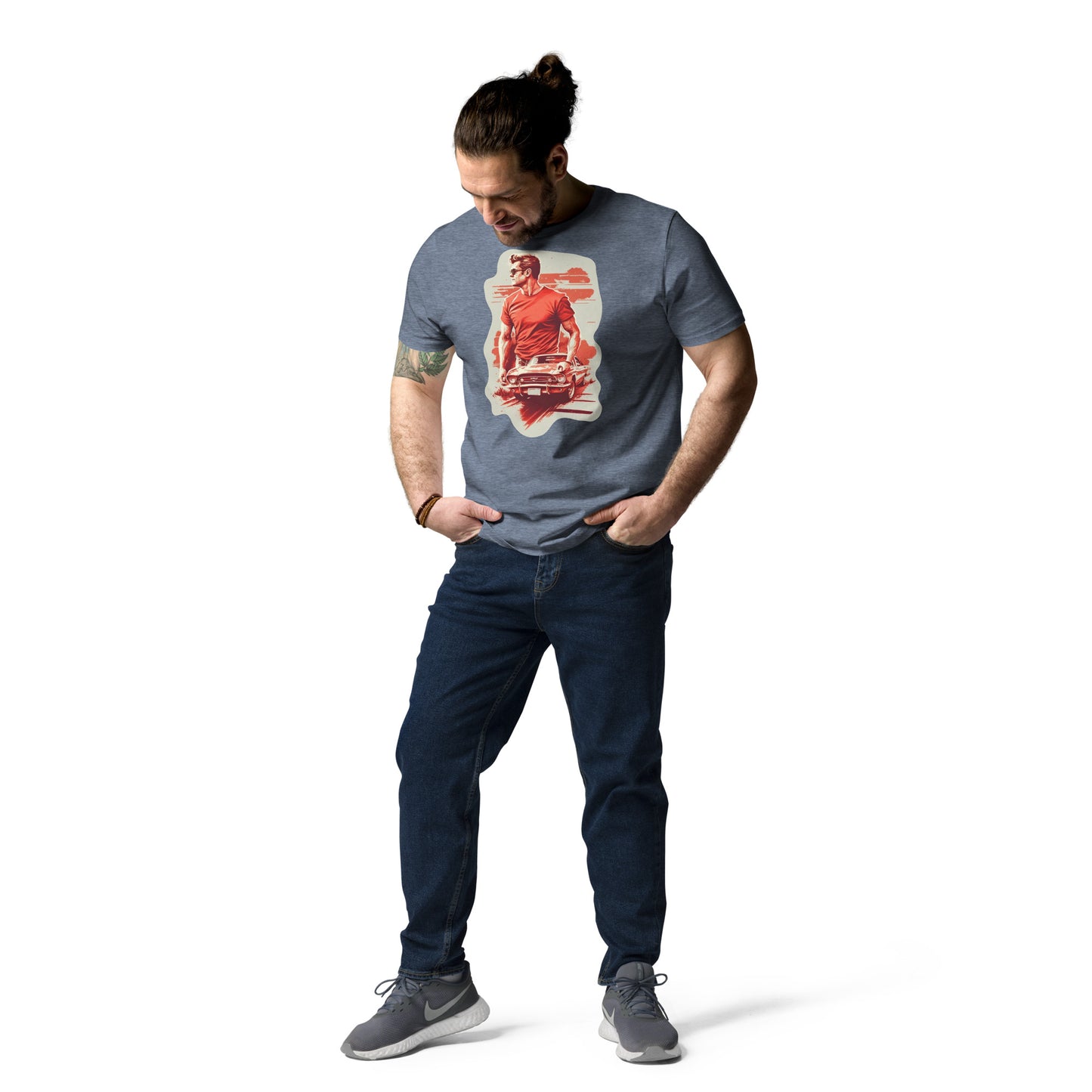 Unisex-Bio-Baumwoll-T-Shirt old fashion