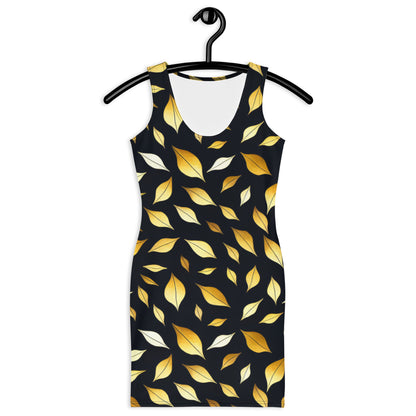 Kleid Golden Leaves