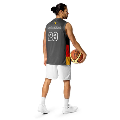 Recyceltes Unisex Basketball-Trikot  - Basketball Weltmeister