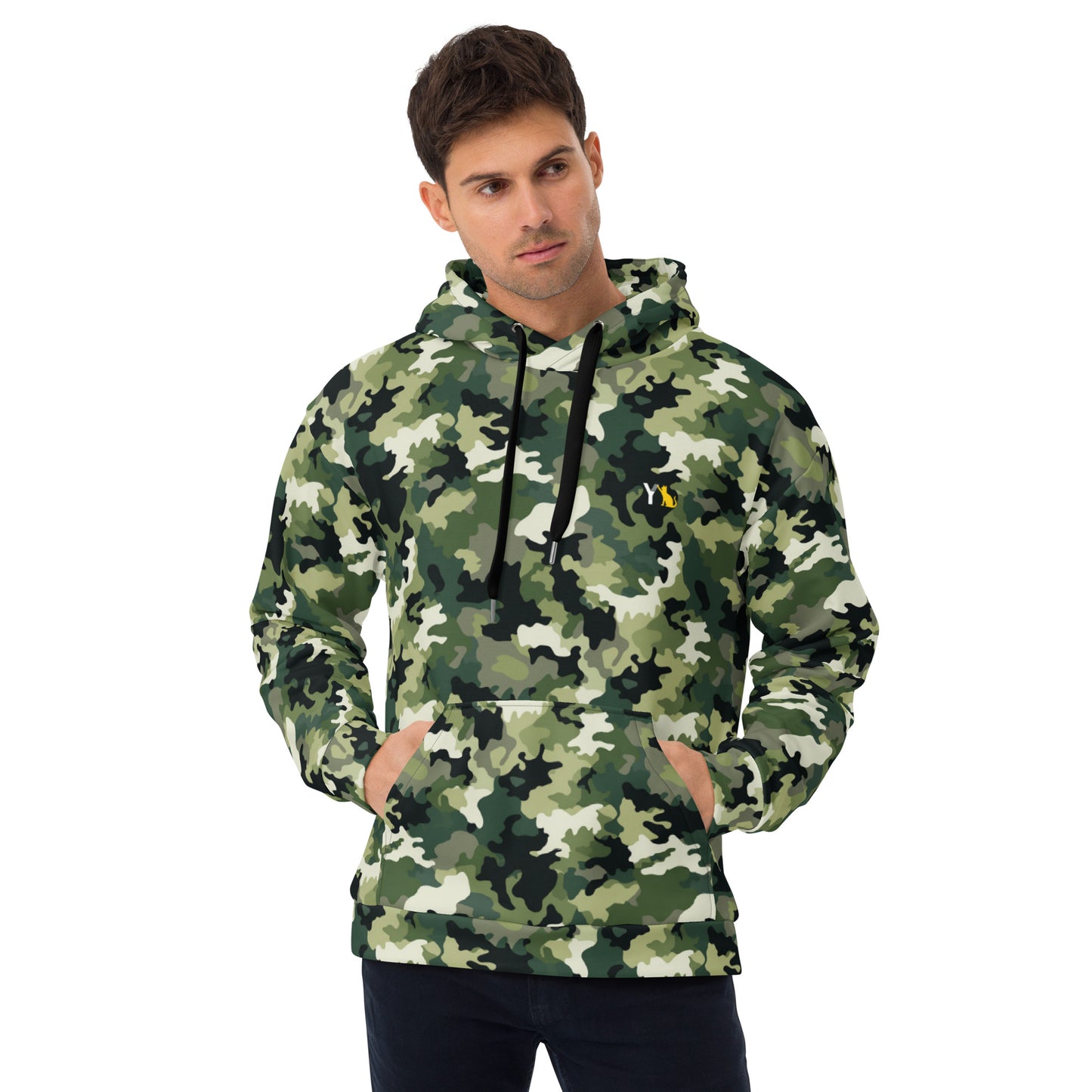 Unisex-Hoodie - camouflage