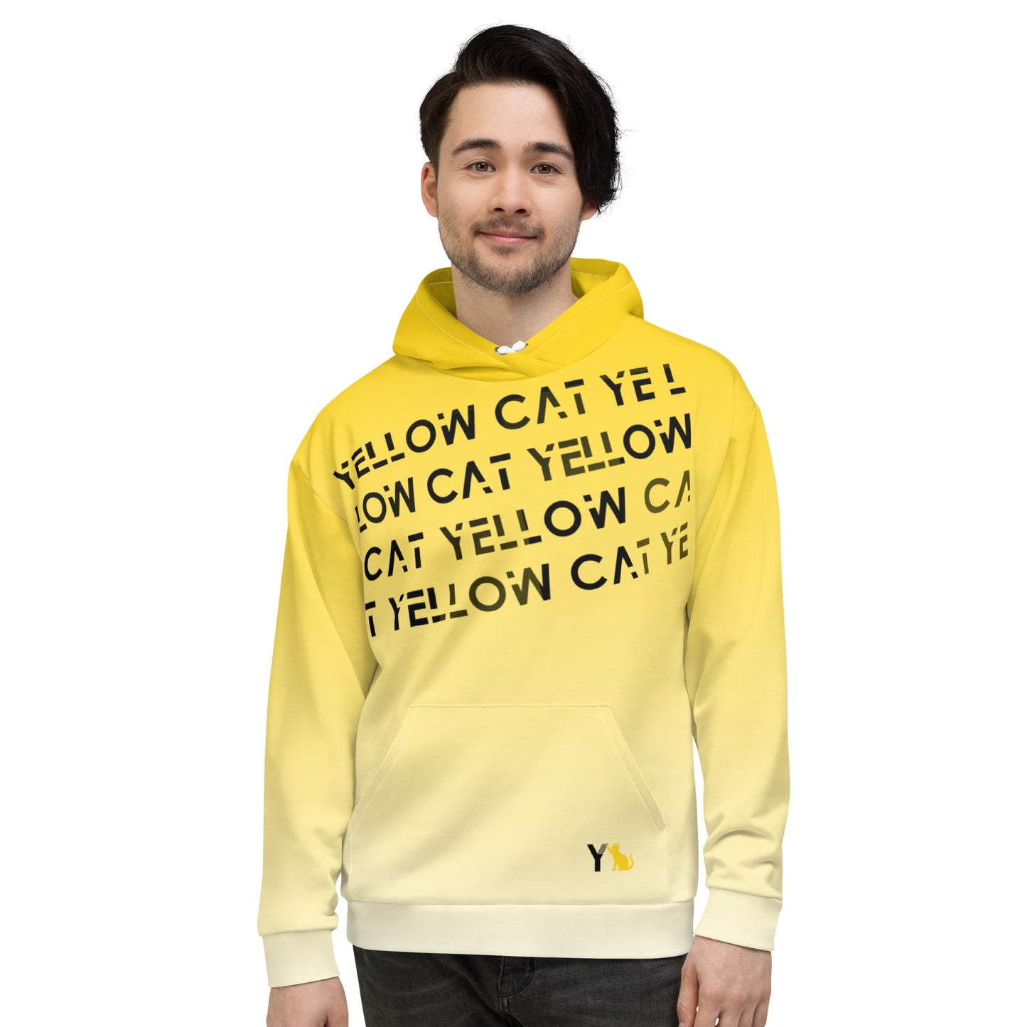 Unisex Hoodie YellowCat