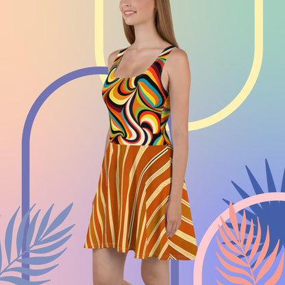 Skater-Kleid 70s