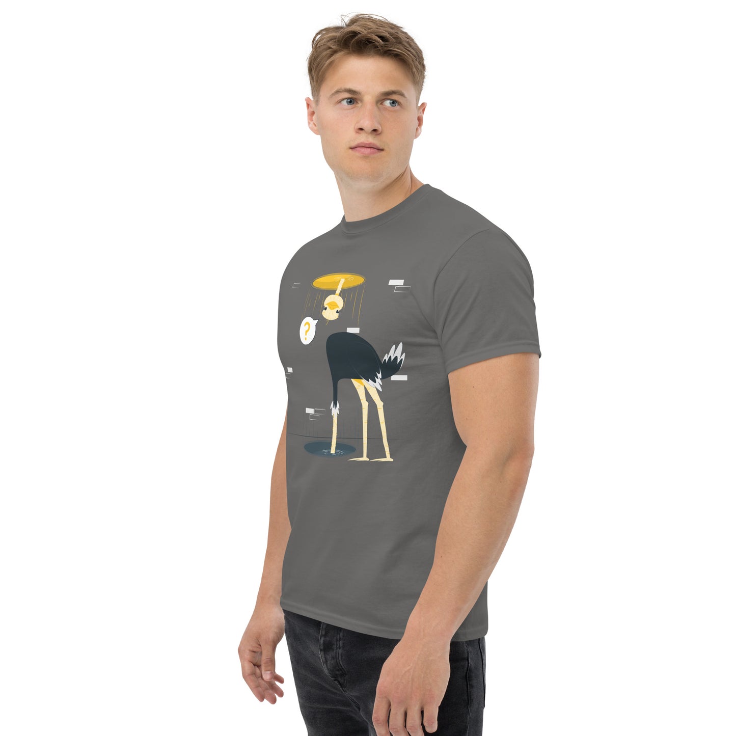 Klassisches Herren-T-Shirt - Strauss