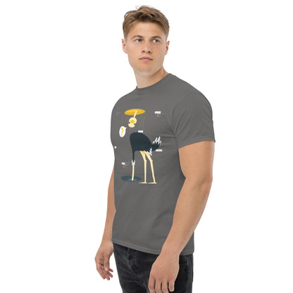 Klassisches Herren-T-Shirt - Strauss