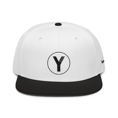 Snapback-Cap black&white