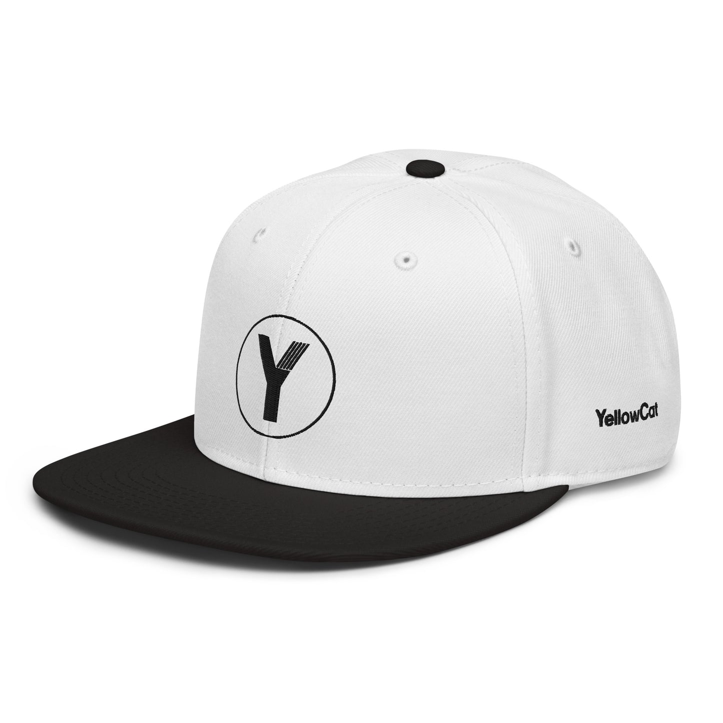 Snapback-Cap black&white