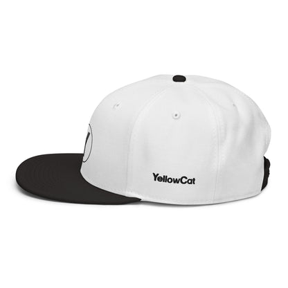 Snapback-Cap black&white