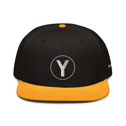 Snapback-Cap white&yellow