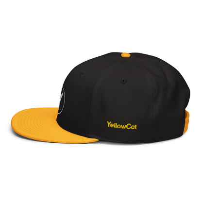 Snapback-Cap white&yellow