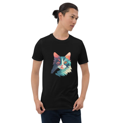 Unisex-T-Shirt Katze