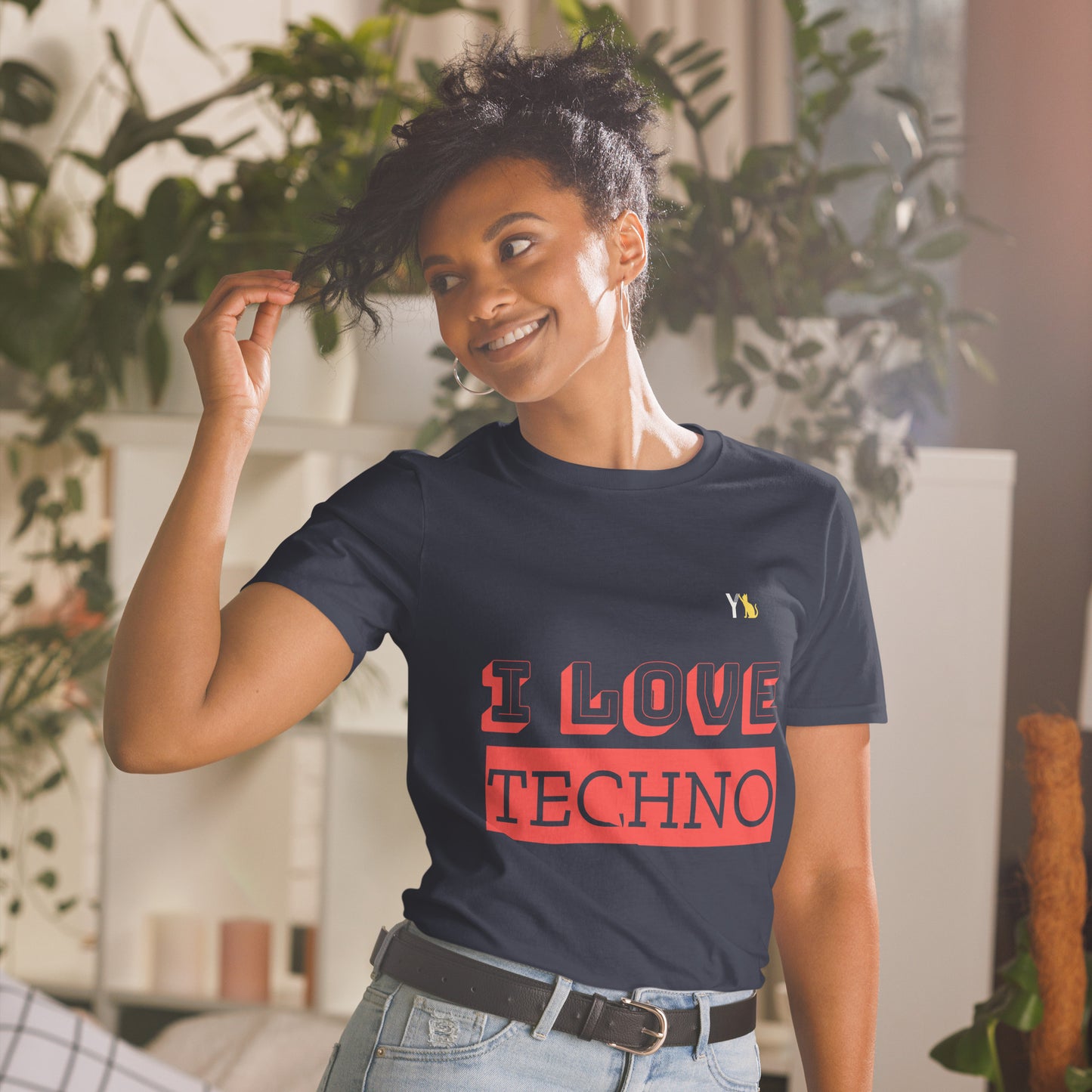 I love Techno (Unisex)