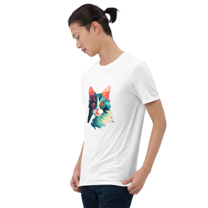 Unisex-T-Shirt Katze