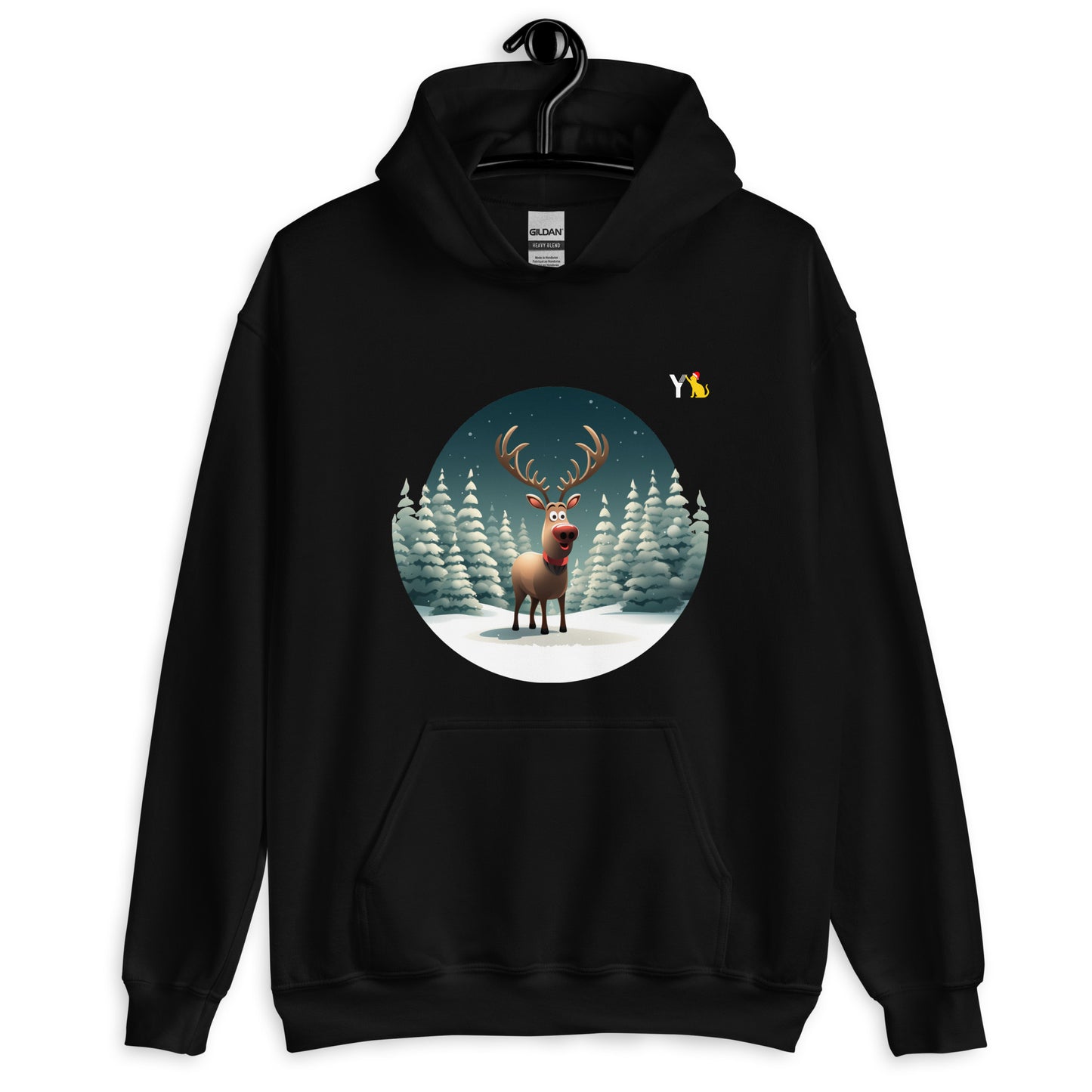 Unisex-Hoodie Reindeer