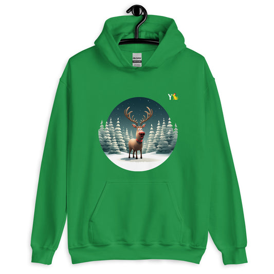 Unisex-Hoodie Reindeer