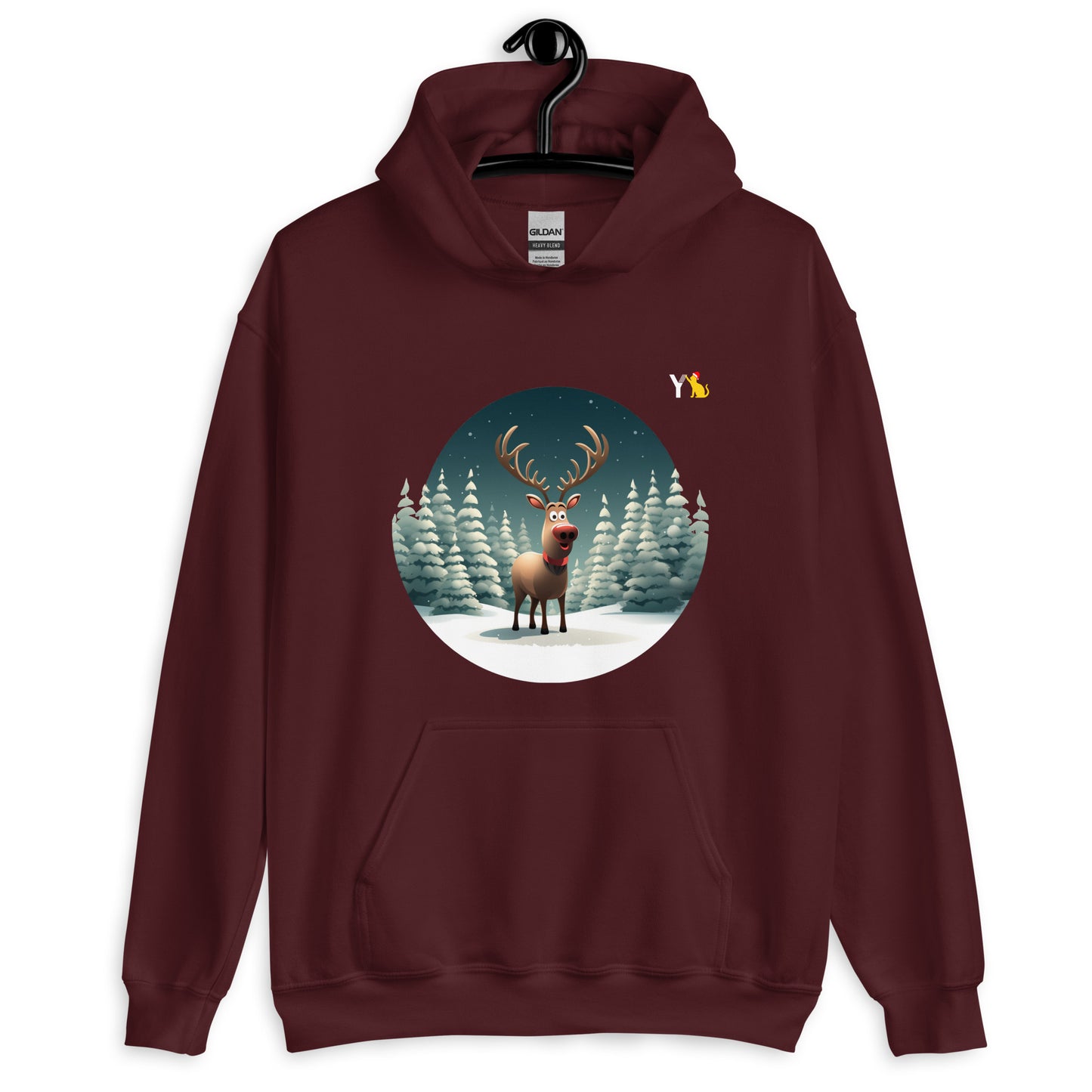 Unisex-Hoodie Reindeer