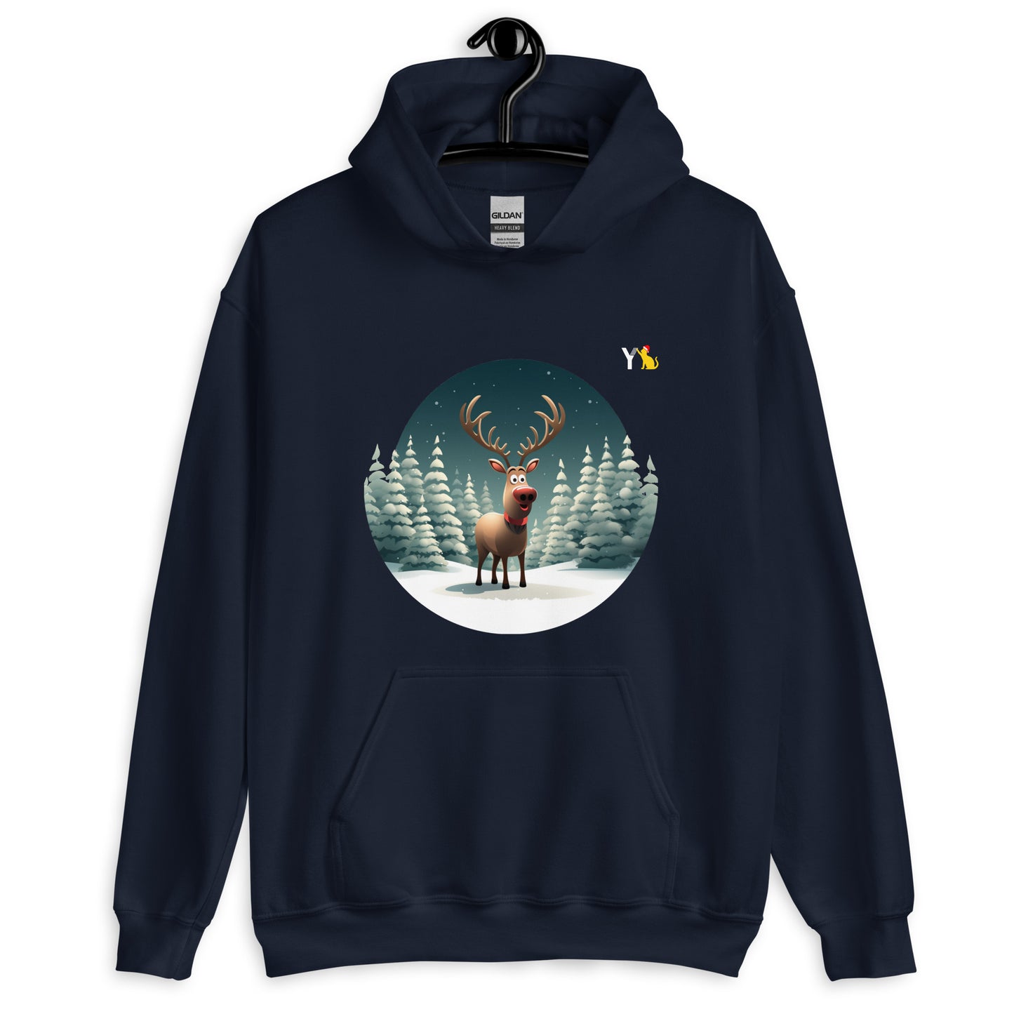 Unisex-Hoodie Reindeer