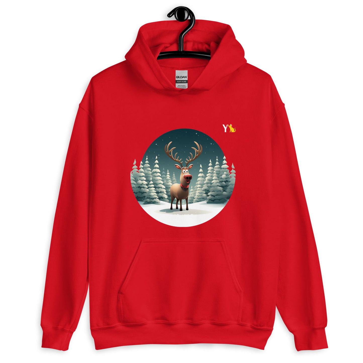 Unisex-Hoodie Reindeer