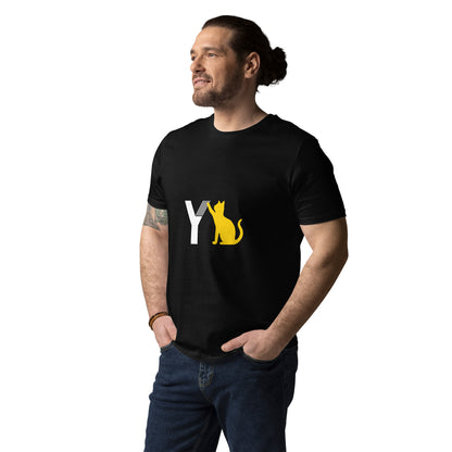 Unisex-Bio-Baumwoll-T-Shirt YellowCat